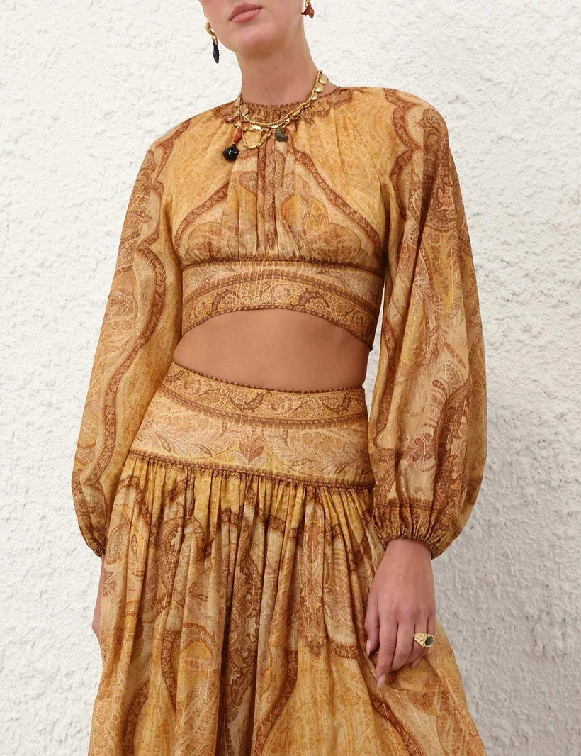 Wanderlust Bodice & Maxi Skirt Set