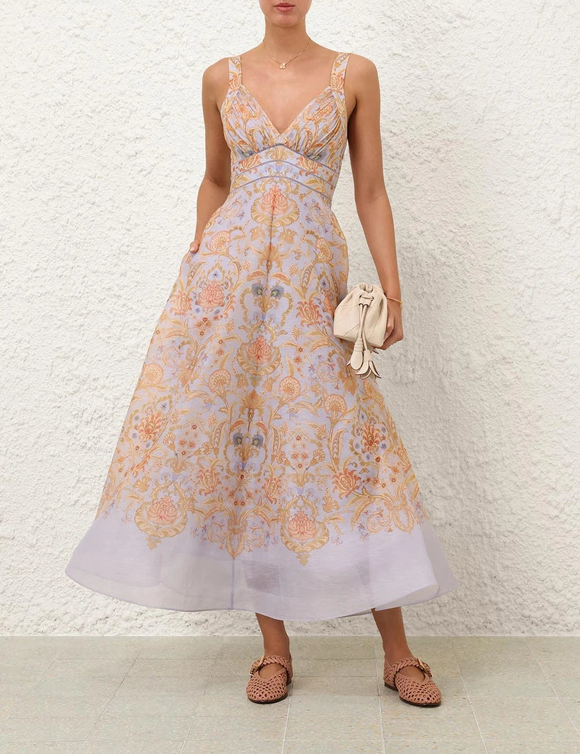 Valiant Draped Picnic Dress