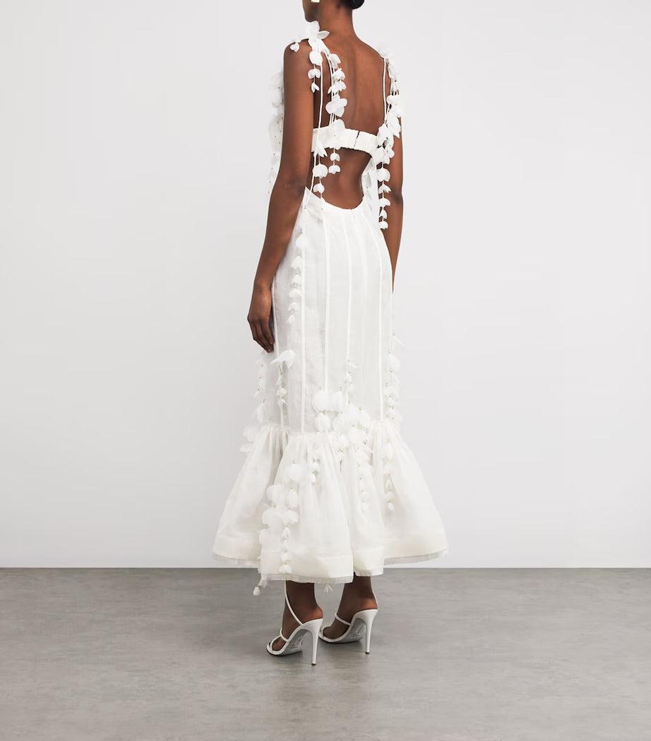 Botanica Petal Trimmed Dress