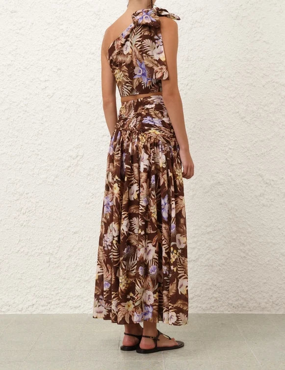 Coco Crop Bodice & Maxi Skirt Set