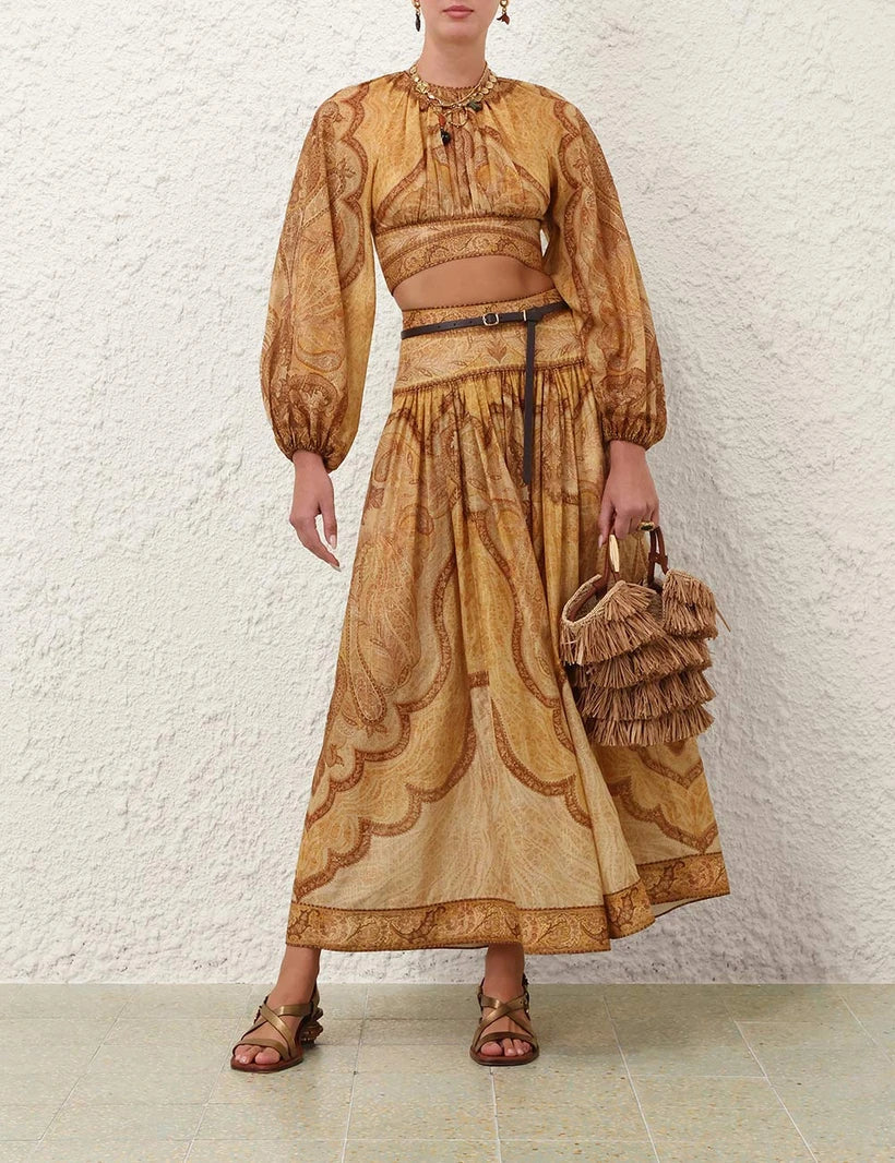 Wanderlust Bodice & Maxi Skirt Set
