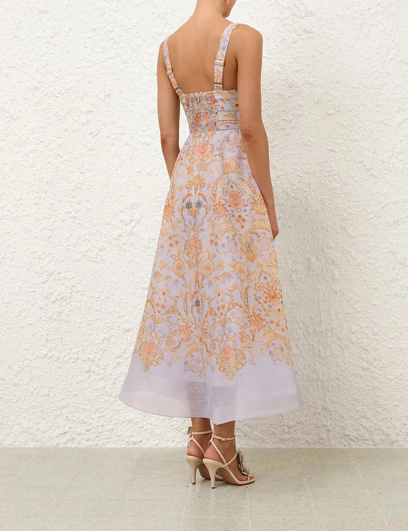Valiant Draped Picnic Dress