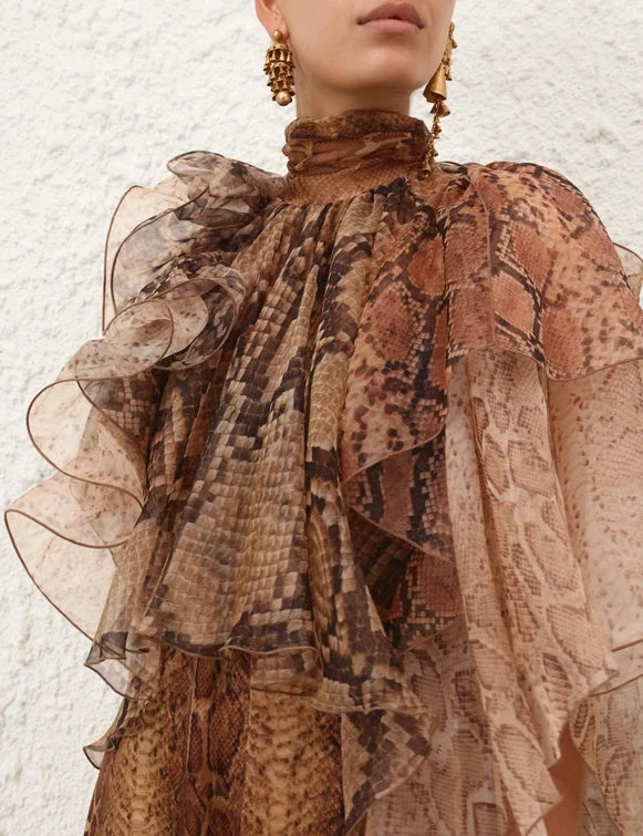Hypnotic Memento Billow Dress