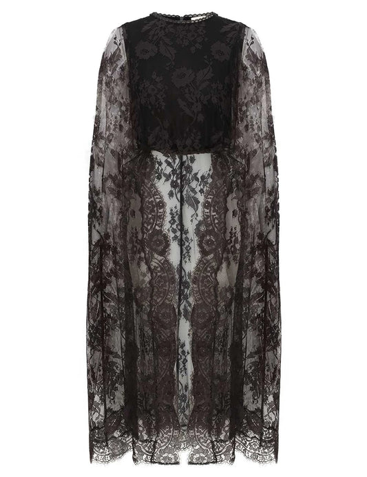 Valiant Lace Caped Top