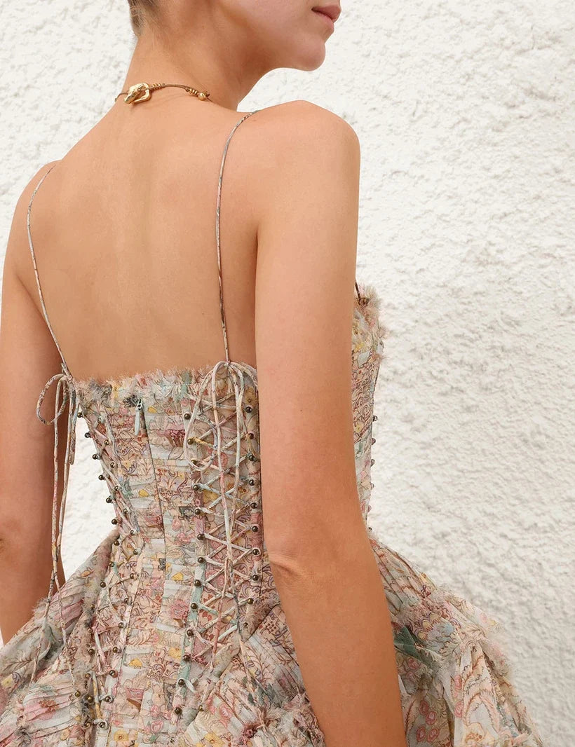 Rebellion Frayed Mini Dress