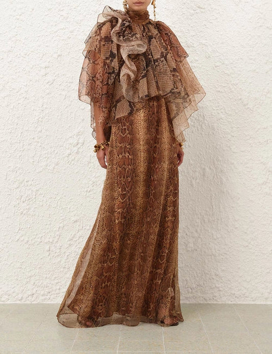 Hypnotic Memento Billow Dress