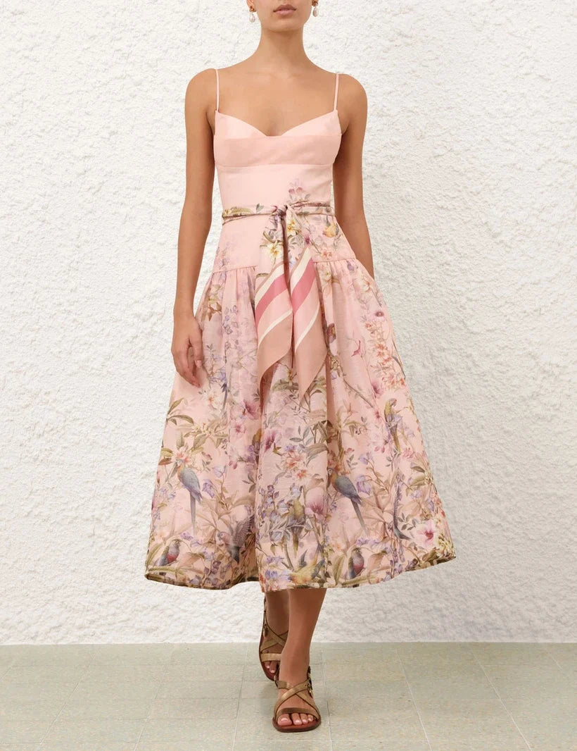 Rebelllion Button Midi Dress