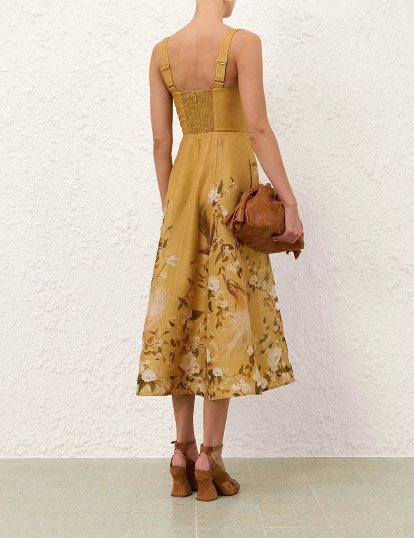 Momentum Corded Midi Dress