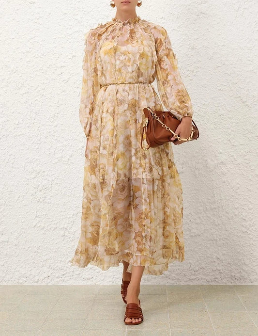 Balance Frill Billow Dress