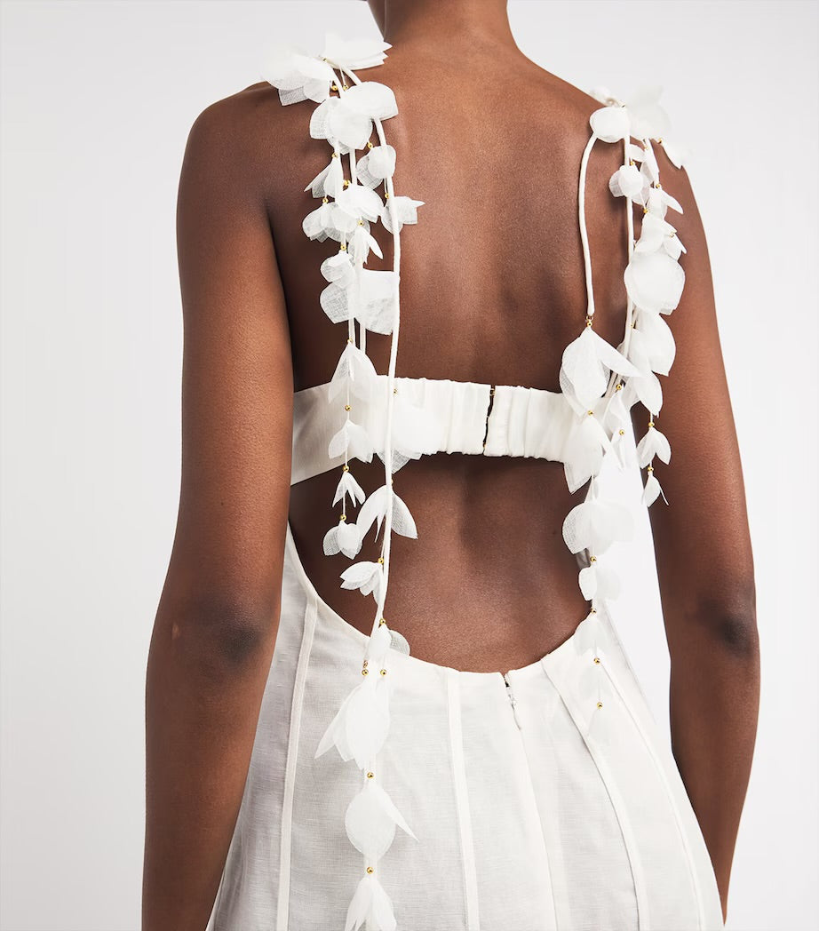 Botanica Petal Trimmed Dress