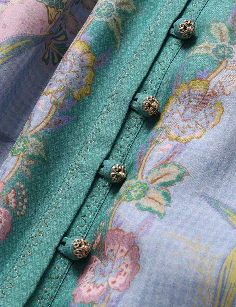 Indra Long Sleeve Maxi Dress