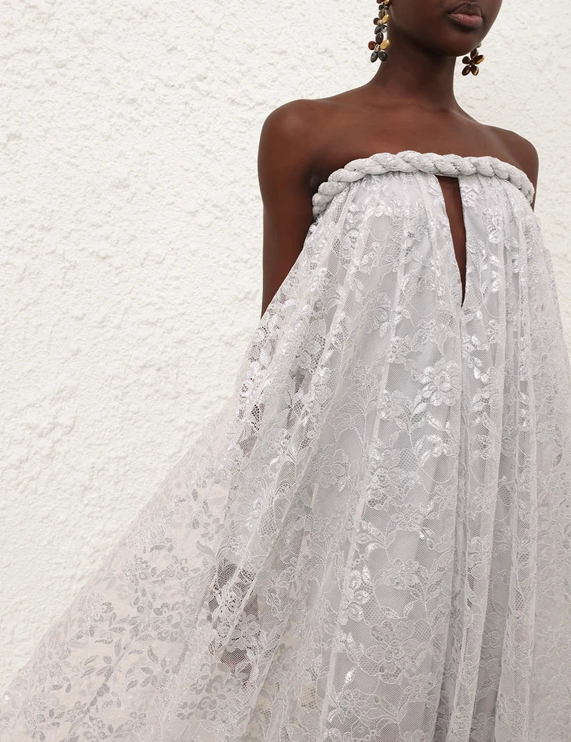 Carousel Metallic Twist Gown
