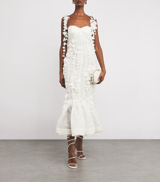 Botanica Petal Trimmed Dress