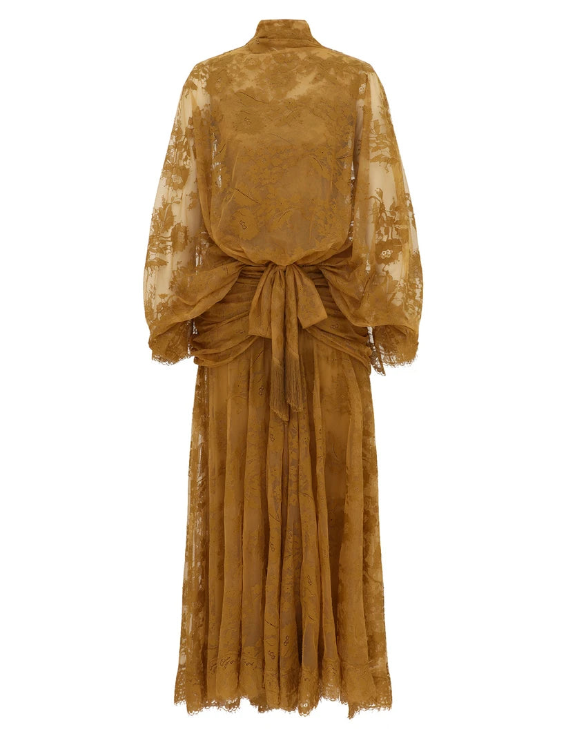Ascent Batwing Lace Gown