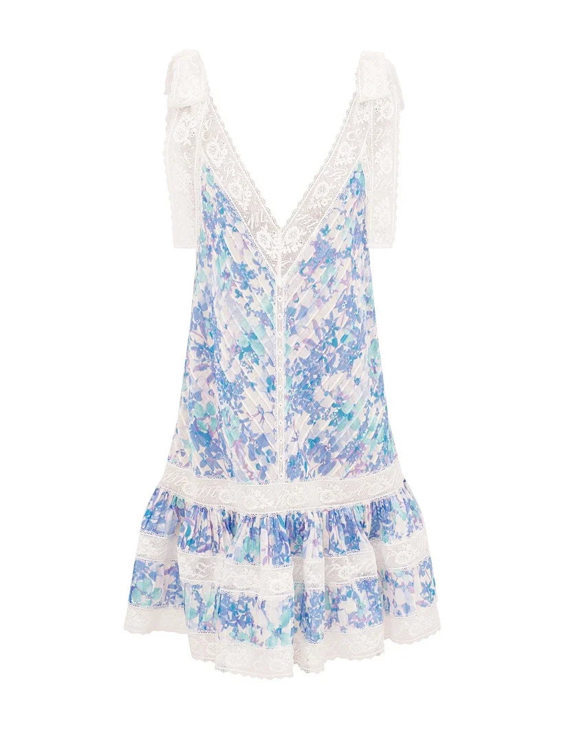 Solstice Lantern Mini Dress