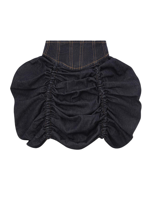 Rebellion Denim Mini Skirt