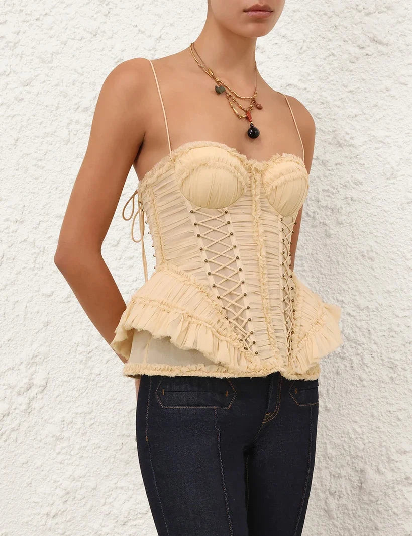 Rebellion Frayed Corset