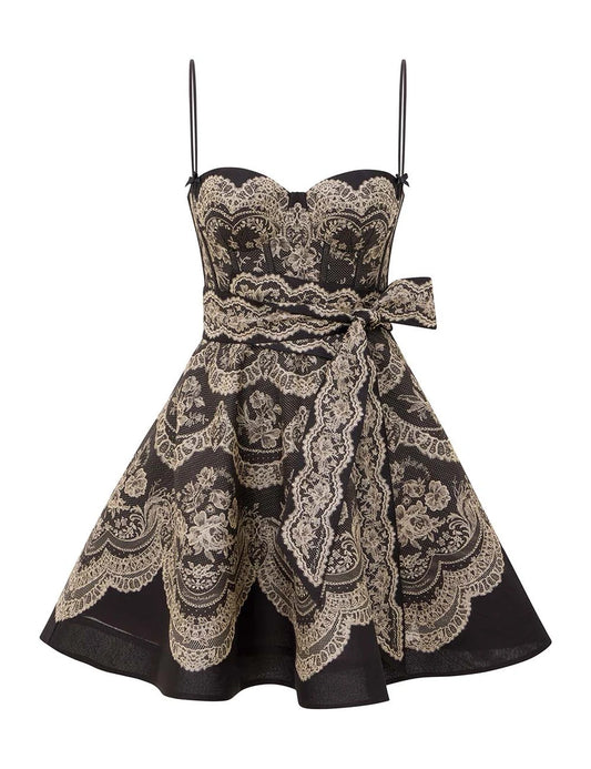 Clash Bustier Mini Dress